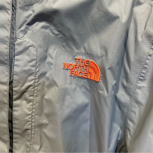Women’s The North Face rain jacket, size medium. Gray & orange. Excellent - Picture 2 of 7